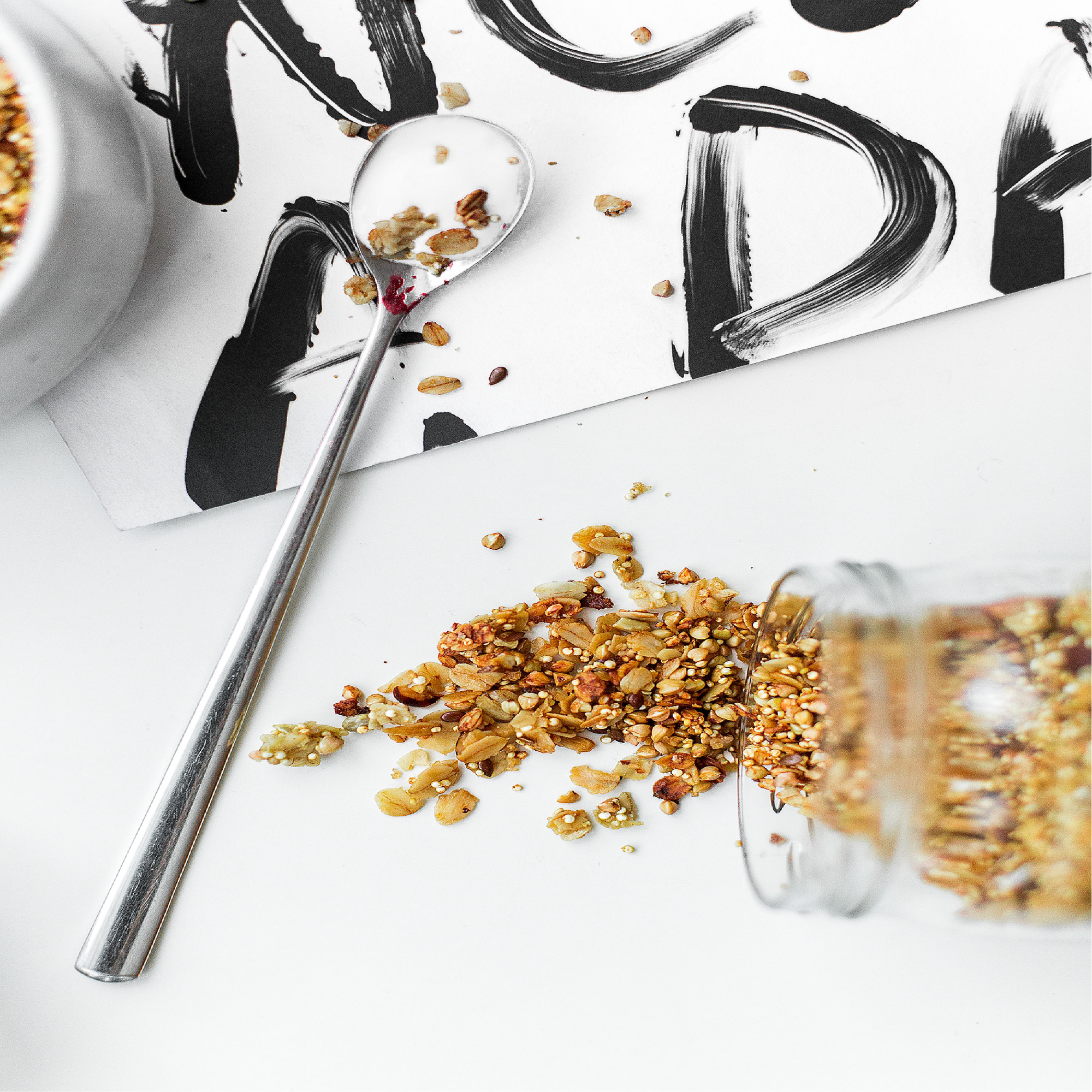 A delicious recipe that goes well with chocolate and granola