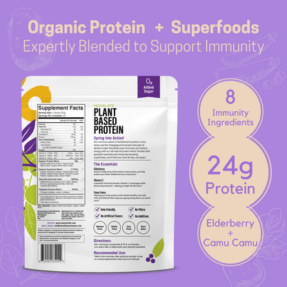 NovaLife® Immunity Plant Based Protein Powder