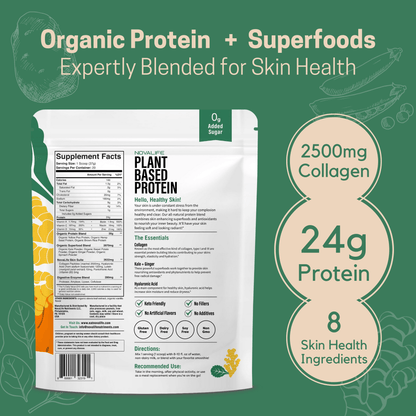 SKIN HEALTH PLANT PROTEIN POWDER - NovaLife Nutriments